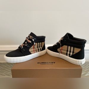 Burberry Emmett High Top Sneakers